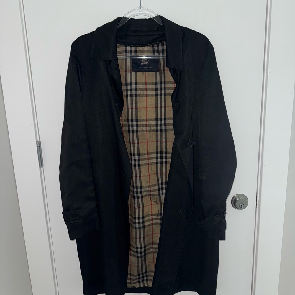 Burberry Black Trench Coat